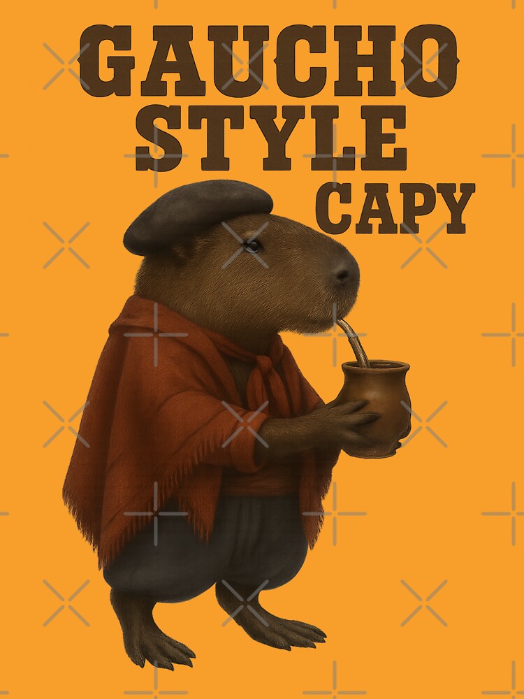 Gaucho Capybara – Western Gaucho Capybara Mugs Posters T-Shirts, Hoodie, Sweatshirt
