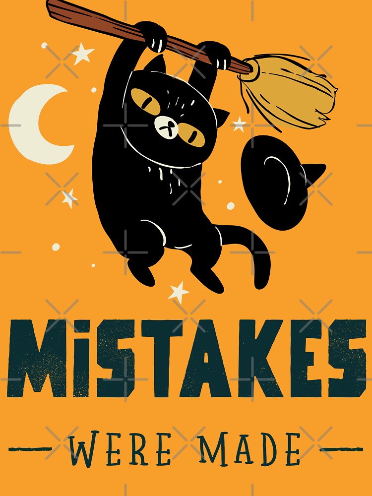 Halloween Funny Black Cat hanging from a broom by Mariana Piana T-Shirts, Hoodie, Sweatshirt | BlankRebels.com (Image 3)