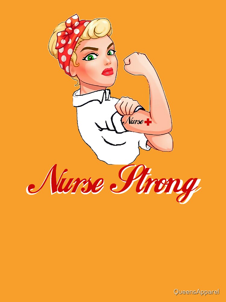 Nurse Strong by QueensApparel T-Shirts, Hoodie, Sweatshirt | BlankRebels.com (Image 3)