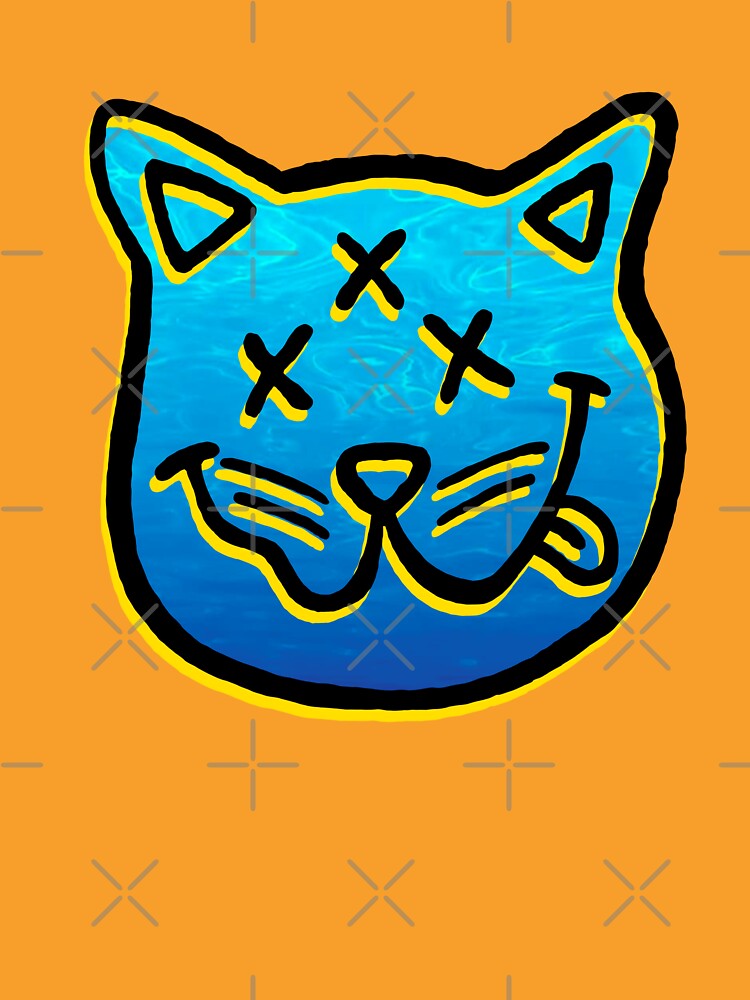Grunge Cat - 3 Eyes by PickledjoArt T-Shirts, Hoodie, Sweatshirt | BlankRebels.com (Image 3)