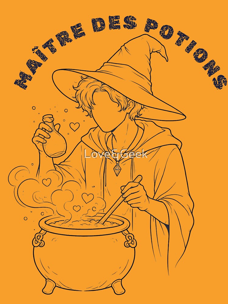 Potions Master | Love Potion Wizard Design | Geek Fantasy Couple by Love&Geek