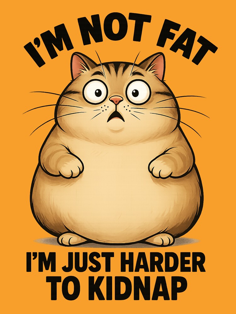 I'm Not FAT...I'm Just Harder to Kidnap by ViralMerchF@cker T-Shirts, Hoodie, Sweatshirt | BlankRebels.com (Image 3)
