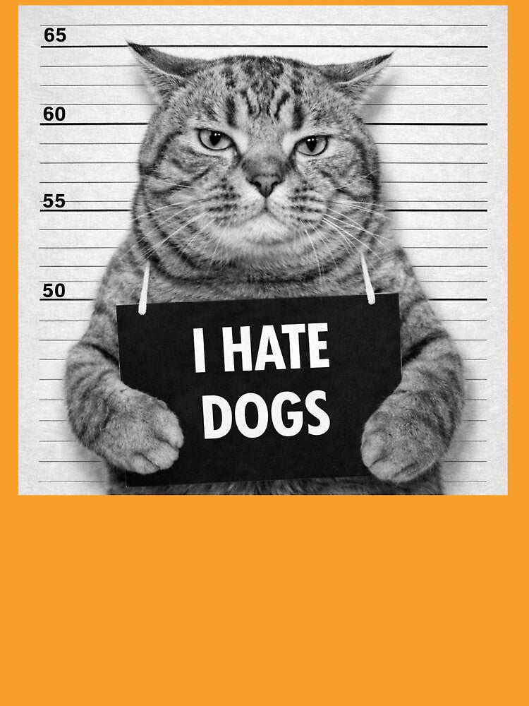 CAT HUMOR - I HATE DOGS by The Sweary Mary Gift Store T-Shirts, Hoodie, Sweatshirt | BlankRebels.com (Image 3)