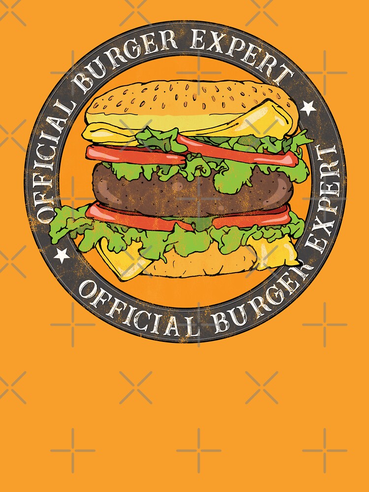 Official Burger Expert Logo by HotHibiscus T-Shirts, Hoodie, Sweatshirt | BlankRebels.com (Image 3)