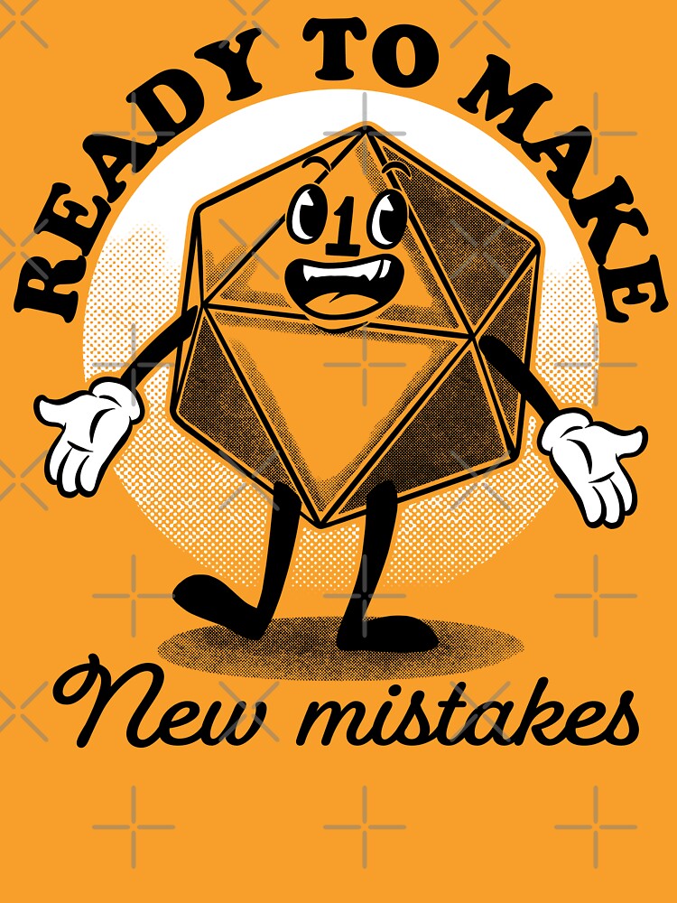 RPG - Ready to Make New Mistakes by Studio Mootant T-Shirts, Hoodie, Sweatshirt | BlankRebels.com (Image 3)