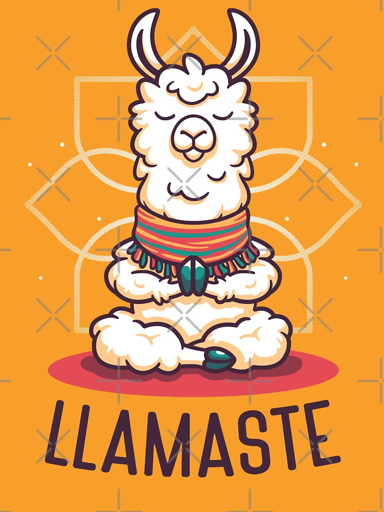 Mindful Llama – Funny Meditation by Snouleaf T-Shirts, Hoodie, Sweatshirt | BlankRebels.com (Image 3)