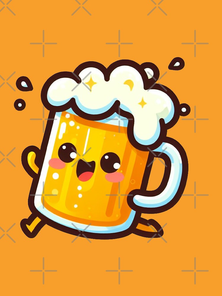 Running Beer - Kawaii by Shtex T-Shirts, Hoodie, Sweatshirt | BlankRebels.com (Image 3)