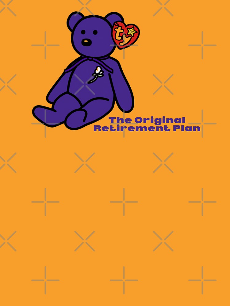 The Original Retirement Plan – Nostalgic Beanie Bear Parody Design by SimplyJasper T-Shirts, Hoodie, Sweatshirt (Image 3)