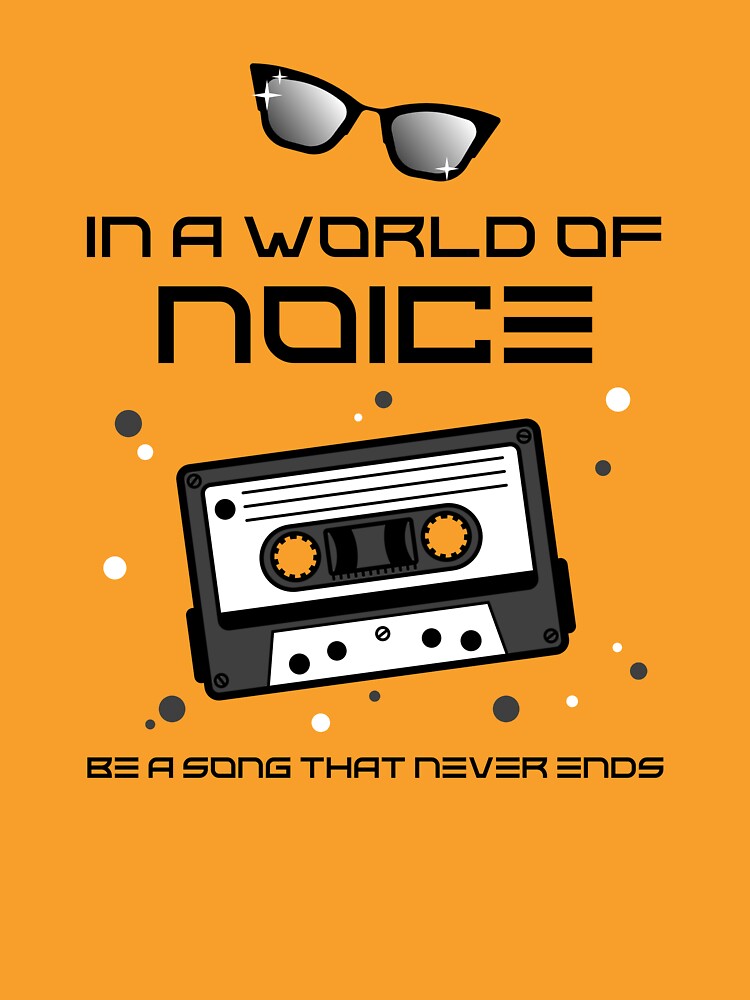 World Noise Be Song That Never Ends 90'S Retro T-Shirts, Hoodie, Sweatshirt