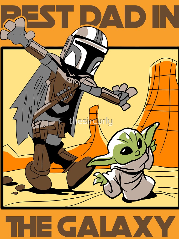 Best Dad in the Galaxy by thesircurly T-Shirts, Hoodie, Sweatshirt | BlankRebels.com (Image 3)