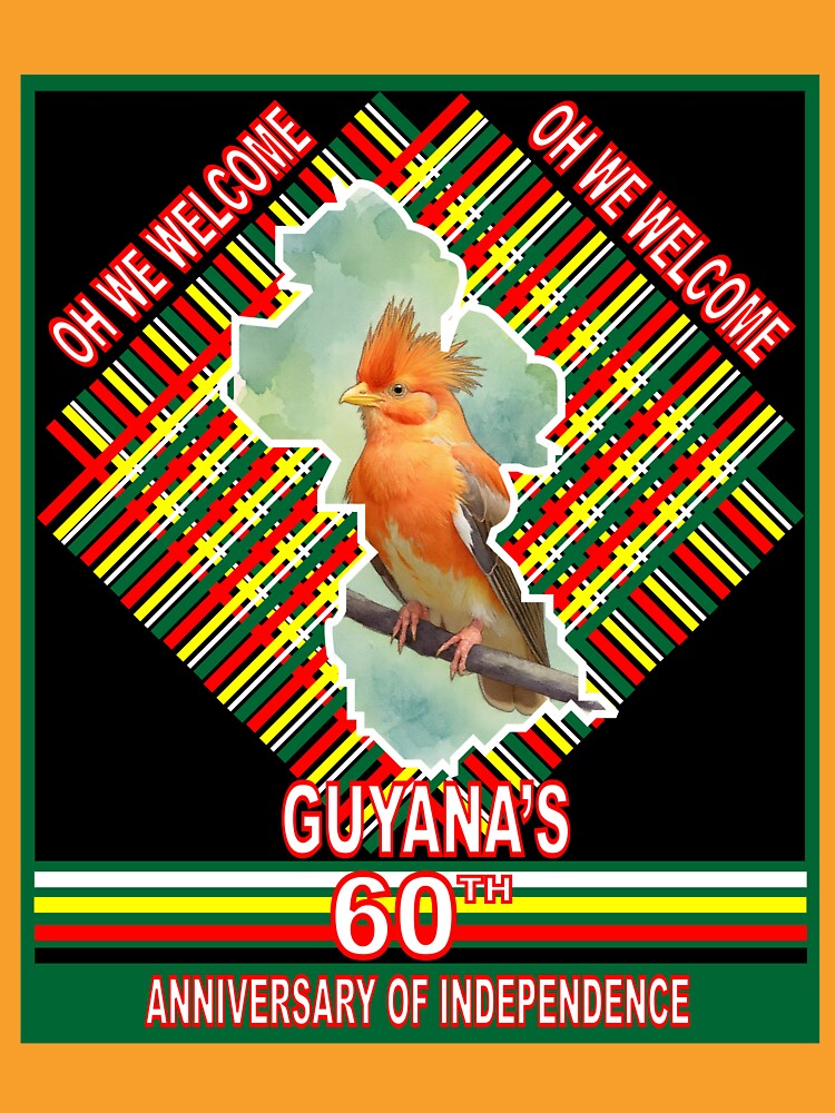 Guyana Independence Anniversary National Bird T-shirt by ERBArtventure Hoodie, Sweatshirt | BlankRebels.com (Image 3)