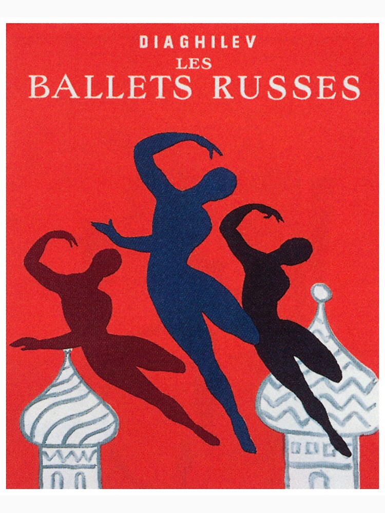 Russian Ballet Minimalist Retro Vintage Poster by vintagevivian T-Shirts, Hoodie, Sweatshirt | BlankRebels.com (Image 3)