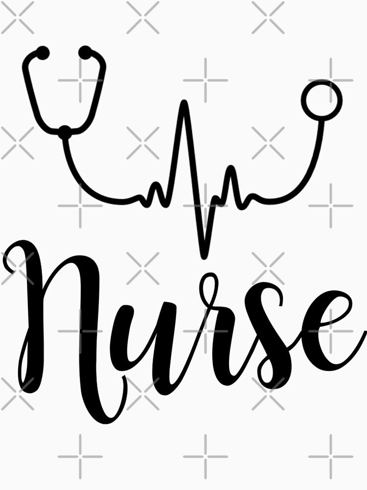 Cute nurse stethoscope by tiffanator606 T-Shirts, Hoodie, Sweatshirt | BlankRebels.com (Image 3)