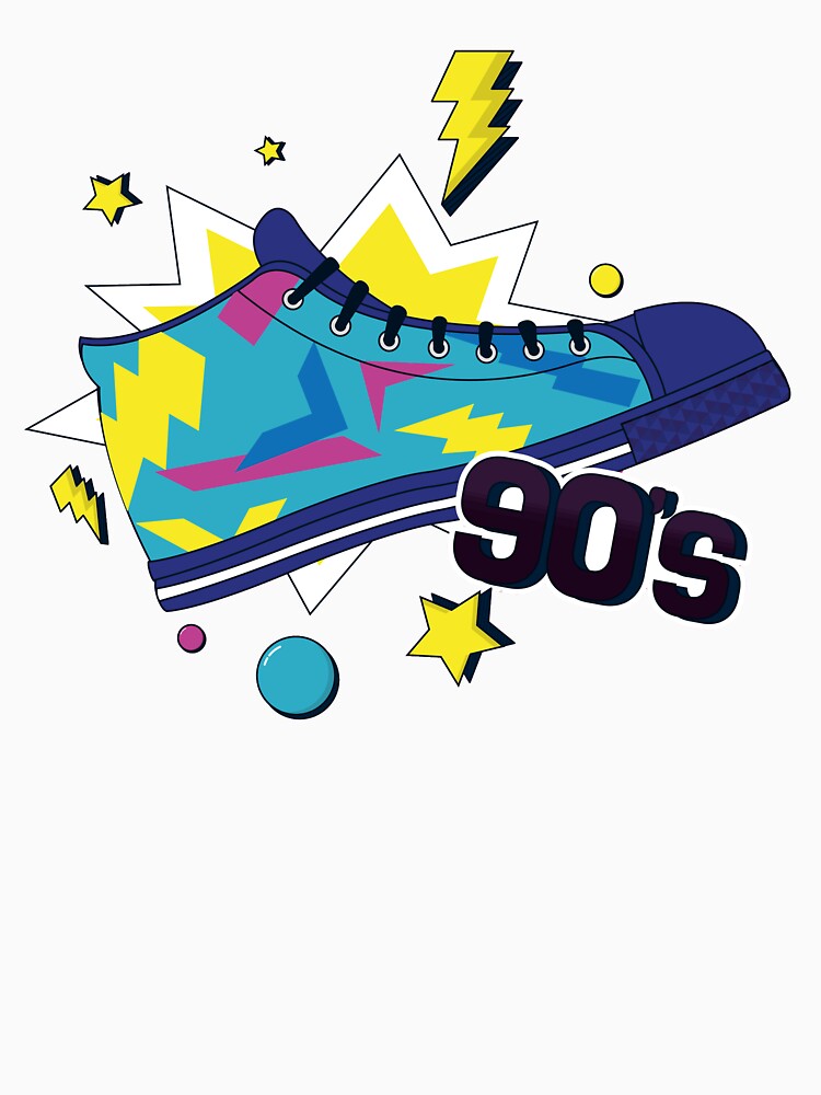 Retro Sneaker 90s by davidx098 T-Shirts, Hoodie, Sweatshirt | BlankRebels.com (Image 3)