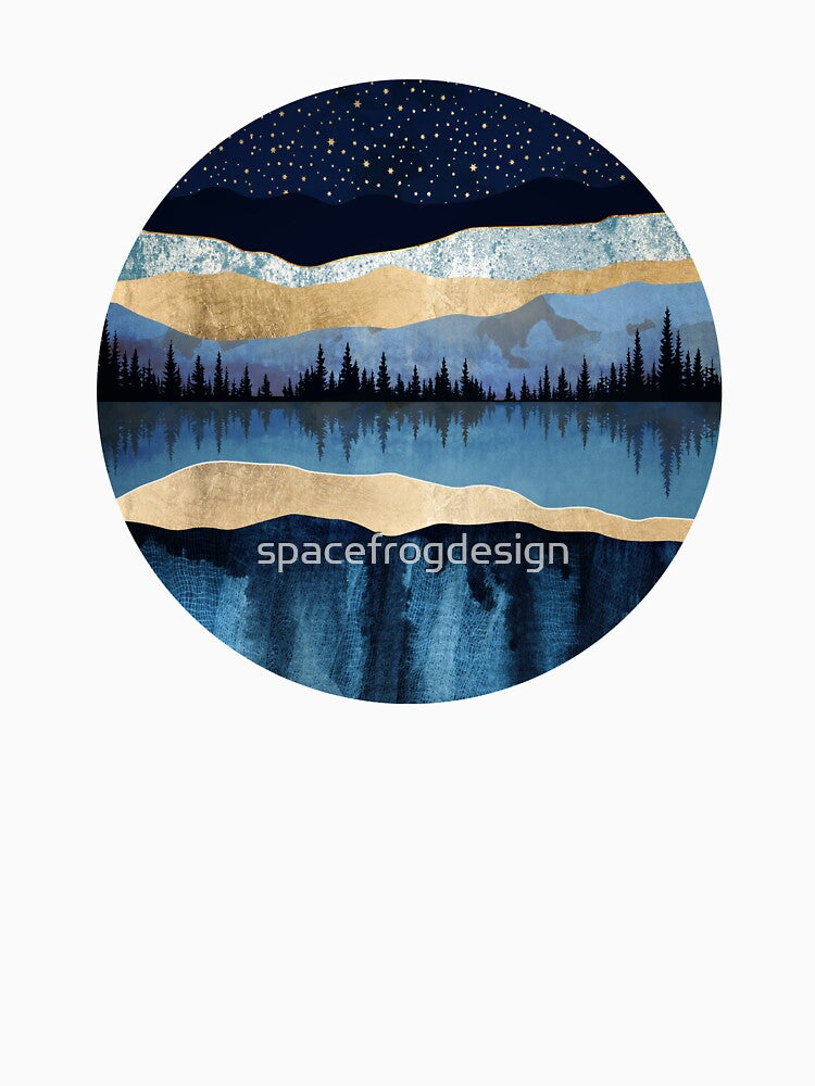 Midnight Lake by spacefrogdesign T-Shirts, Hoodie, Sweatshirt | BlankRebels.com (Image 3)