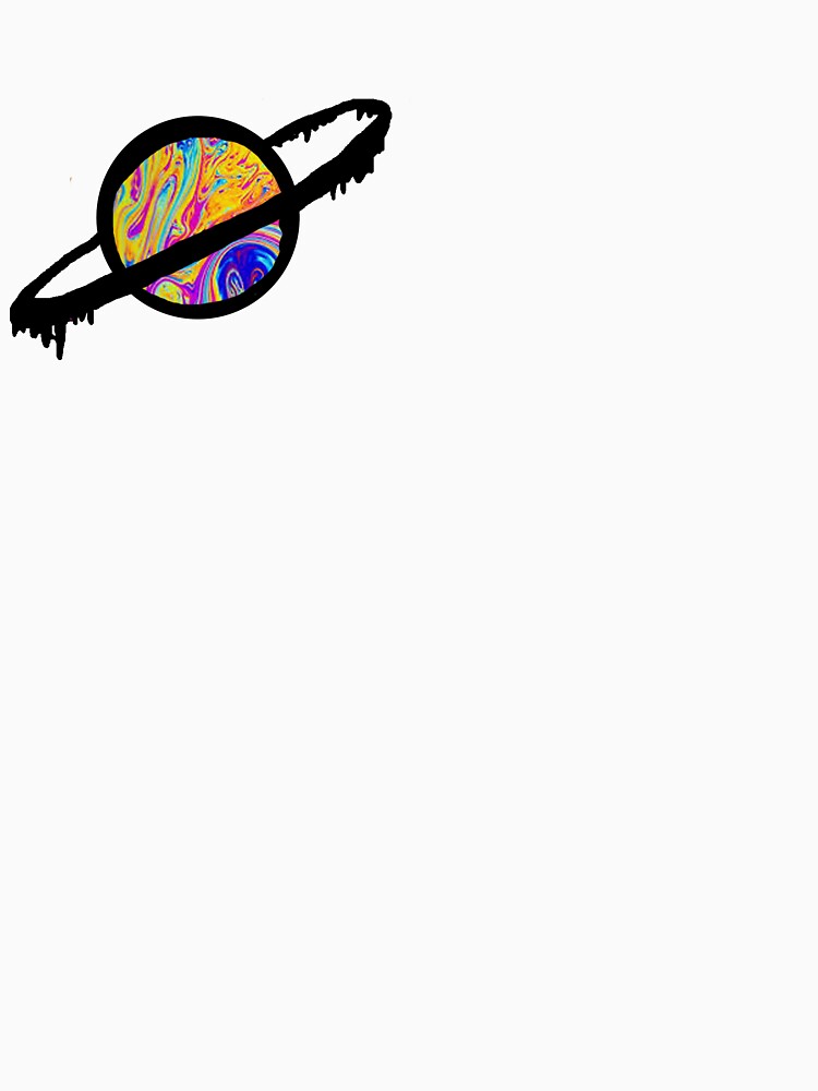 Melting Saturn Planet by Pedro  Fart Faced McGee T-Shirts, Hoodie, Sweatshirt | BlankRebels.com (Image 3)