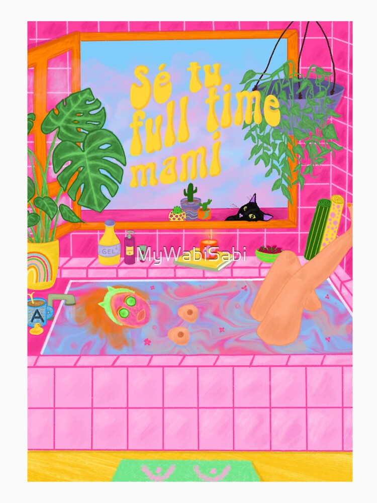 SELFLOVE & SELFCARE I | Be your full-time mom (full illustration) by MyWabiSabi T-Shirts, Hoodie, Sweatshirt (Image 2)