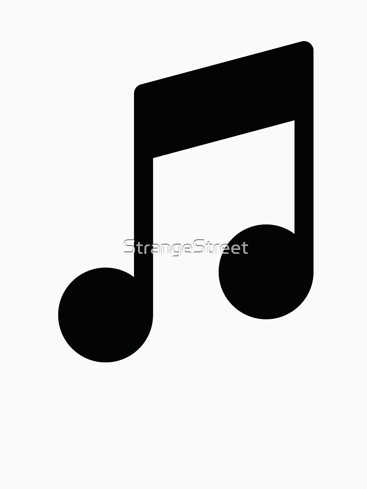 Music Note / Music Lover Hipster by StrangeStreet T-Shirts, Hoodie, Sweatshirt | BlankRebels.com (Image 3)
