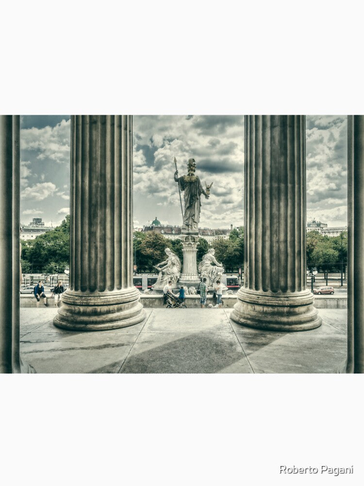 View through the columns by Roberto Pagani