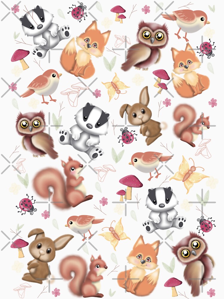 Cute wildlife by Manxcraft T-Shirts, Hoodie, Sweatshirt | BlankRebels.com (Image 3)