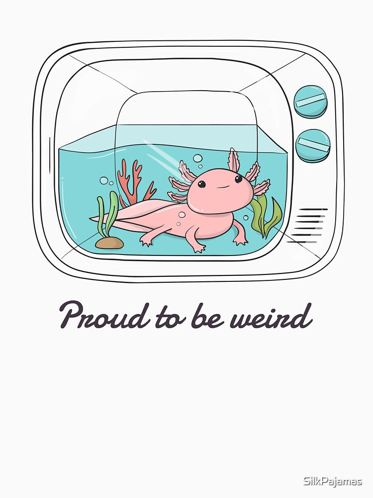Kawaii Axolotl by SilkPajamas T-Shirts, Hoodie, Sweatshirt | BlankRebels.com (Image 3)