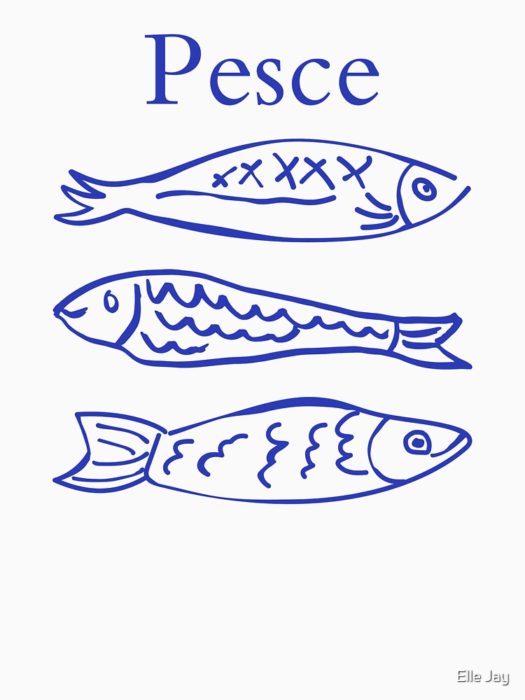 Pesce-Fish by re:collection studio T-Shirts, Hoodie, Sweatshirt | BlankRebels.com (Image 3)