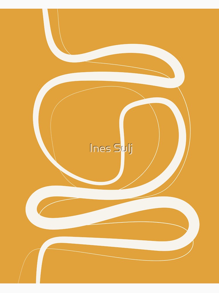 Minimalist Abstract Line Art 05-03 by PAPER MOON art & design T-Shirts, Hoodie, Sweatshirt | BlankRebels.com (Image 3)