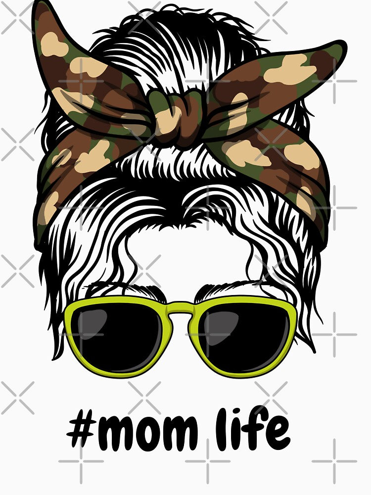 #Mom Life Tshirt by UmaShastri Hoodie, Sweatshirt | BlankRebels.com (Image 3)