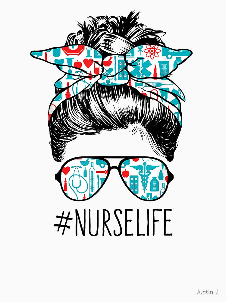 Nurse Life Outfit #Nurselife by Trendy Merch 90 T-Shirts, Hoodie, Sweatshirt | BlankRebels.com (Image 3)