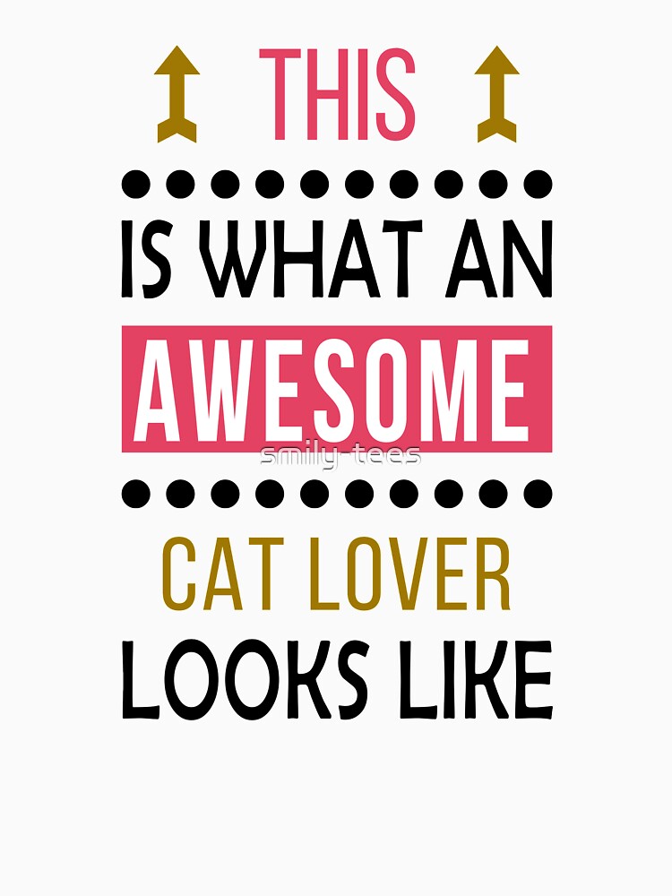 Cat Lover Awesome Looks Birthday Pet Christmas Funny by smily-tees Hoodie, Sweatshirt | BlankRebels.com (Image 3)