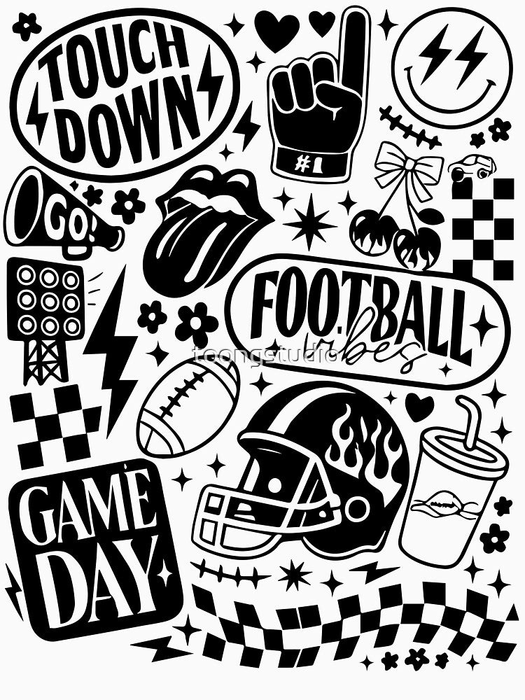 foodball, Retro Football by toongstudio T-Shirts, Hoodie, Sweatshirt | BlankRebels.com (Image 3)