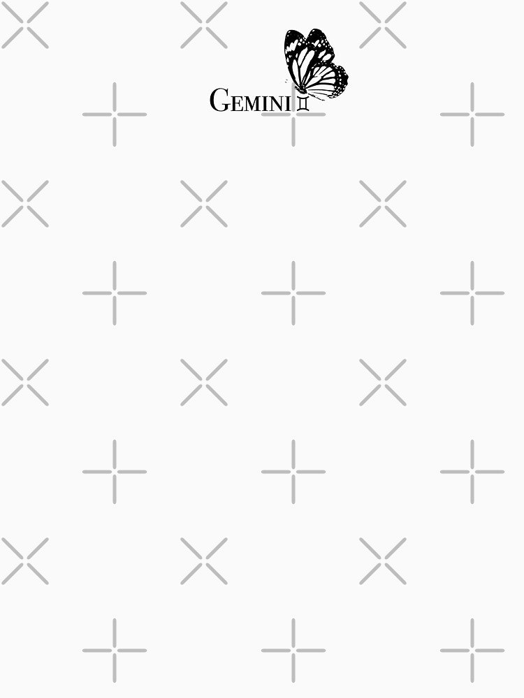 Minimalist Gemini Butterfly by Matcha Mahal