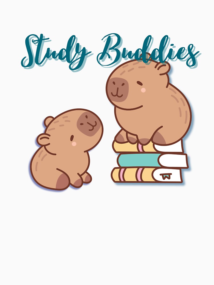 Study Buddies Cpaybara School T-Shirts, Hoodie, Sweatshirt