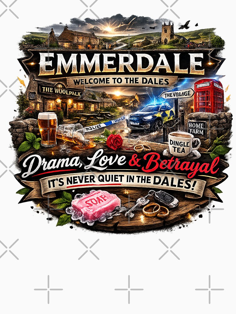 Welcome to the Dales – Emmerdale Inspired Design by ProDesigns-KM T-Shirts, Hoodie, Sweatshirt | BlankRebels.com (Image 3)