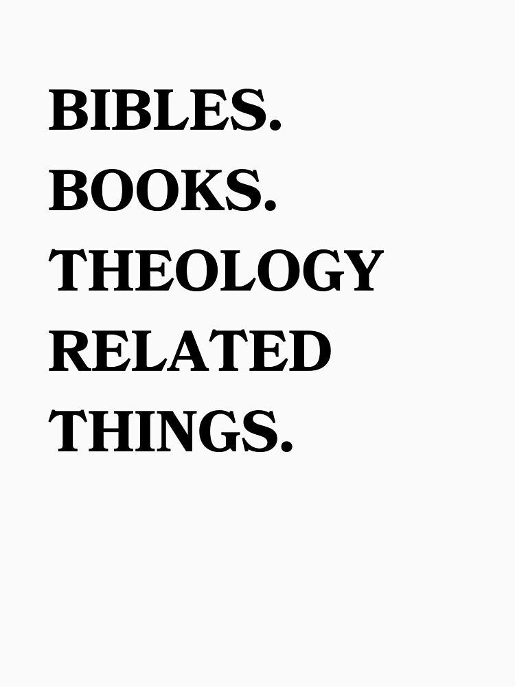 Bibles. Books. Theology Related Things. by coltonsreviews