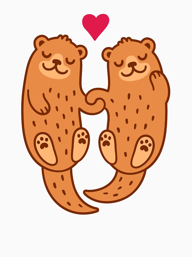 Otterly adorable by irmirx T-Shirts, Hoodie, Sweatshirt | BlankRebels.com (Image 3)