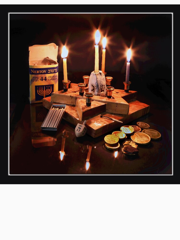A Hannukah menorah by EddieTorriale T-Shirts, Hoodie, Sweatshirt | BlankRebels.com (Image 2)