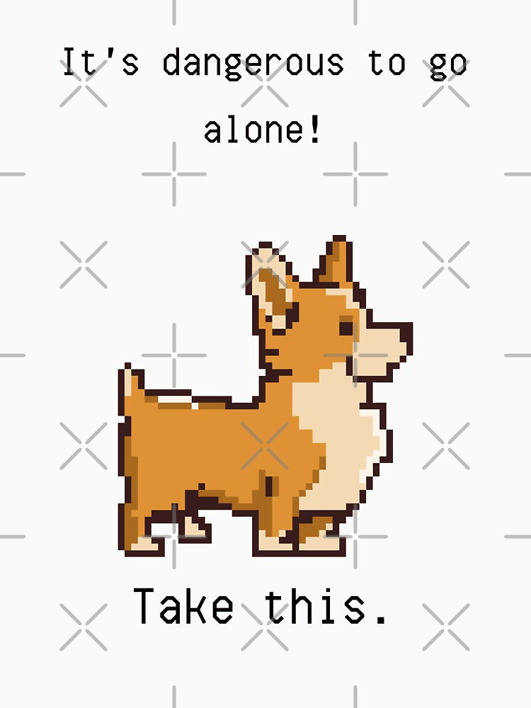 It's dangerous to go alone! by zippydj