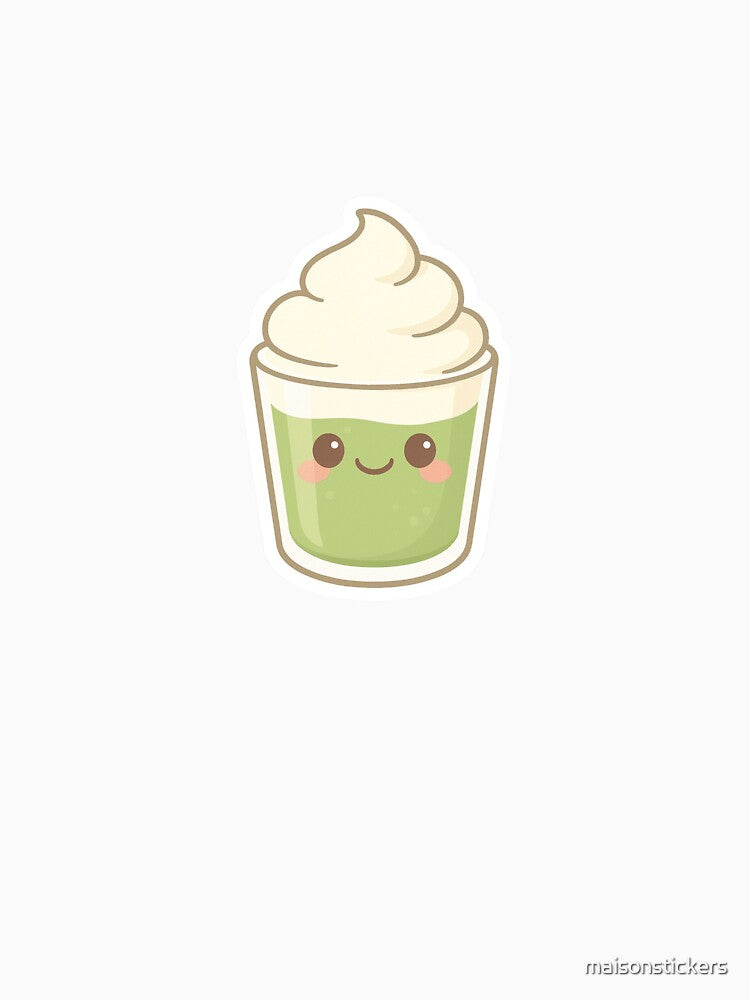 Matcha Vanilla Dream 2 – Cute Kawaii Sticker by maisonstickers T-Shirts, Hoodie, Sweatshirt | BlankRebels.com (Image 3)