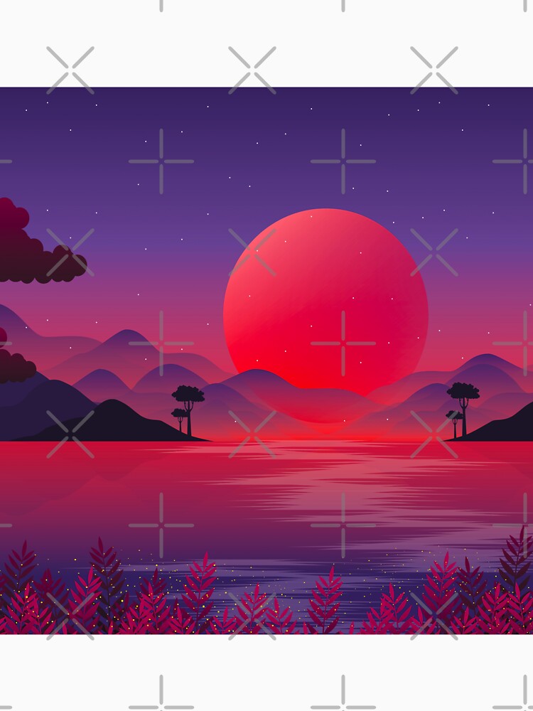 sunset by haroulita T-Shirts, Hoodie, Sweatshirt | BlankRebels.com (Image 3)