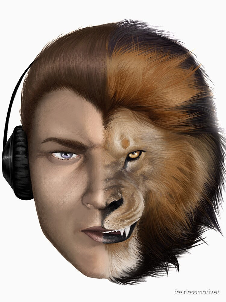 BORN READY - Lion Tee by fearlessmotivat Hoodie, Sweatshirt | BlankRebels.com (Image 3)