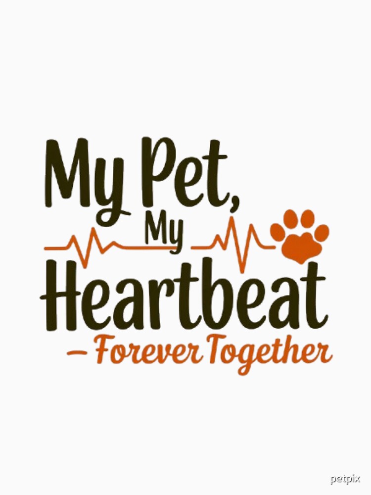 Heartbeat Paw Print Pet Love T-Shirts, Hoodie, Sweatshirt