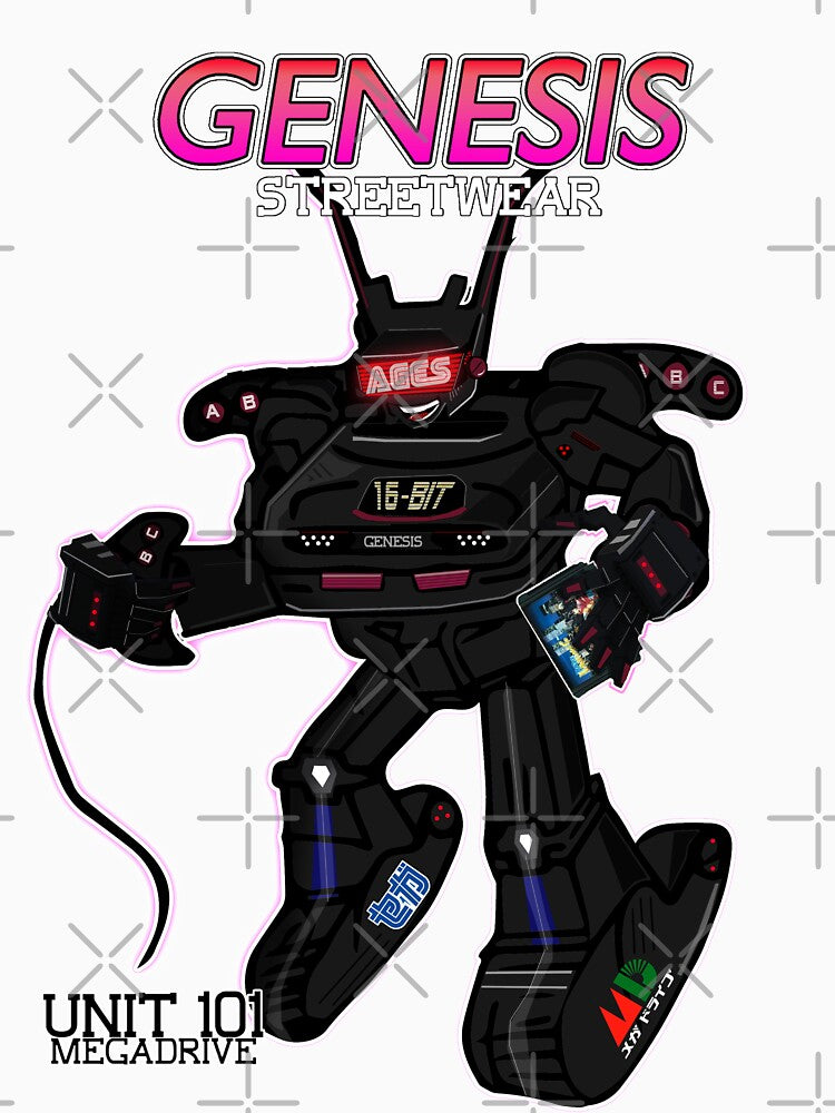 Genesis Streetwear - Mechaconsole by Retromegahero83 T-Shirts, Hoodie, Sweatshirt | BlankRebels.com (Image 3)