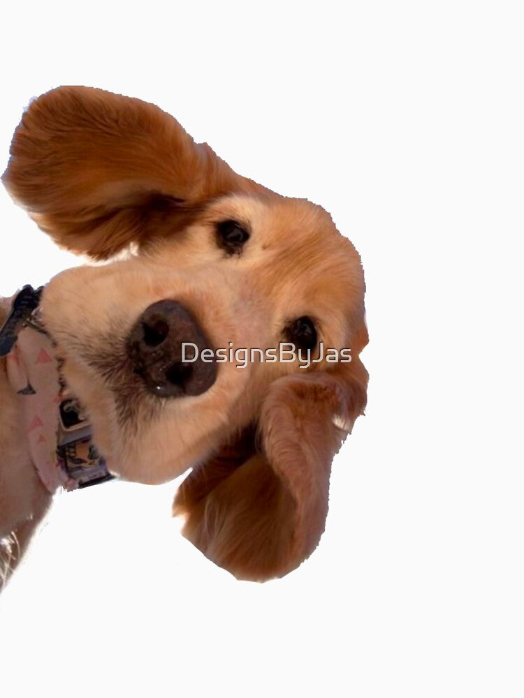 cute golden retriever head by DesignsByJas T-Shirts, Hoodie, Sweatshirt | BlankRebels.com (Image 3)