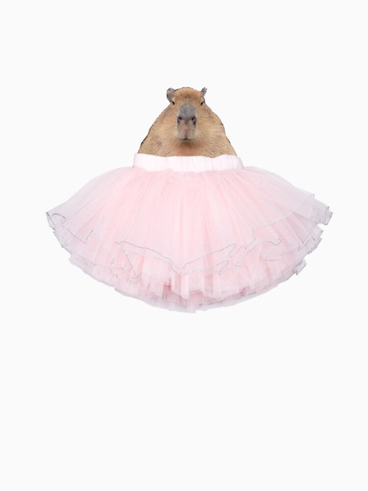 Capy Ballerina by Anett Vaysberg T-Shirts, Hoodie, Sweatshirt | BlankRebels.com (Image 3)