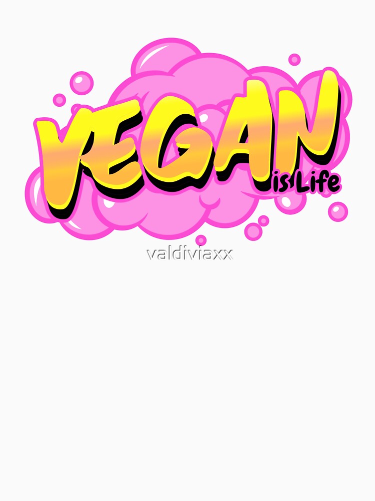 Vegan is life Vegan Apparel by valdiviaxx T-Shirts, Hoodie, Sweatshirt | BlankRebels.com (Image 3)
