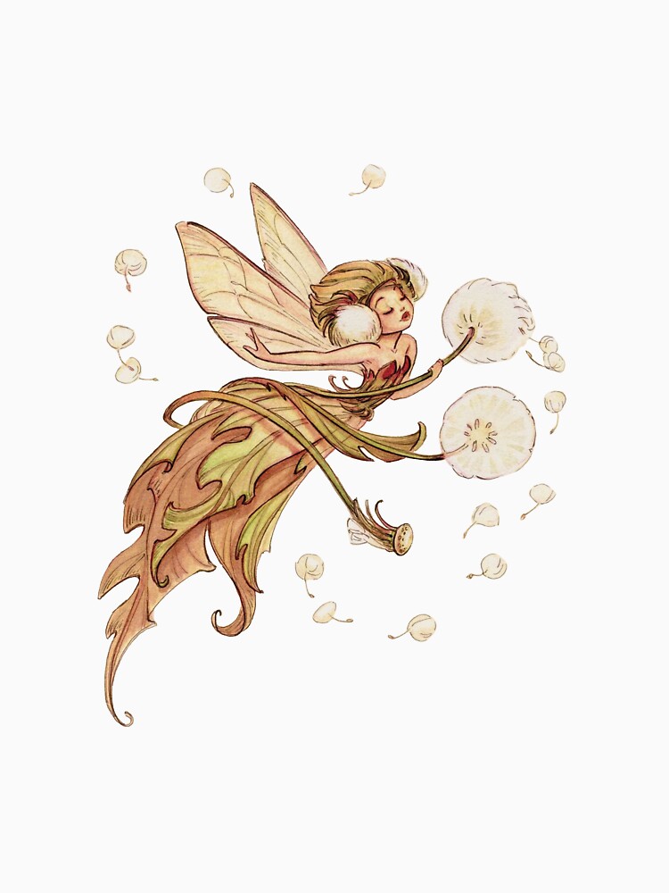 dandelion and fairy by Atlas 101 T-Shirts, Hoodie, Sweatshirt | BlankRebels.com (Image 3)