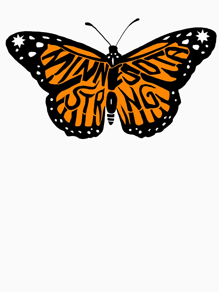 Minnesota Strong Monarch by Bonnie Bee’s Minnesota Strong Shop T-Shirts, Hoodie, Sweatshirt | BlankRebels.com (Image 3)