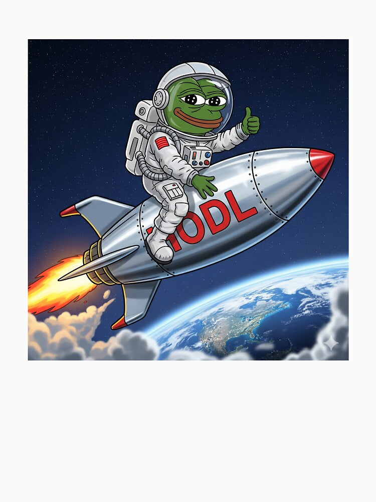 Pepe Memecoin - HODL by CryptoThreads4 You T-Shirts, Hoodie, Sweatshirt | BlankRebels.com (Image 3)