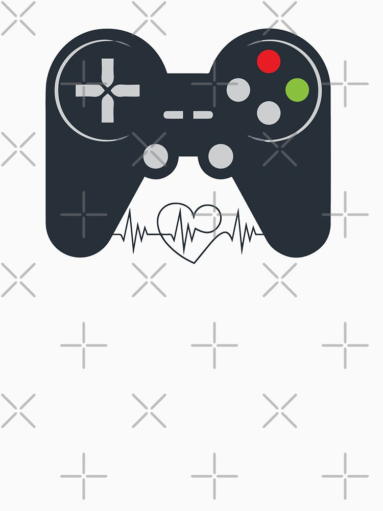 Gamer Heartbeat by Desibeau T-Shirts, Hoodie, Sweatshirt | BlankRebels.com (Image 3)